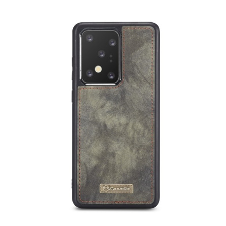 Кожаный чехол- кошелек CaseMe на Samsung Galaxy S20 Ultra Crazy Horse Texcture Detachable - черный