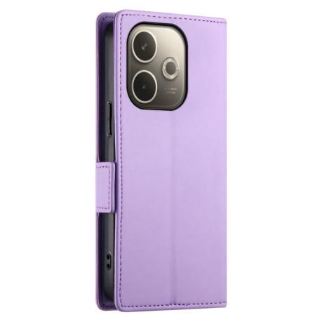 Чохол-книжка Side Buckle Magnetic Frosted Leather для OPPO A5 PRO 5G - фіолетовий