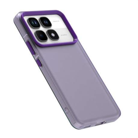 Противоударный чехол Candy Series для Xiaomi 14T Pro - фиолетовый