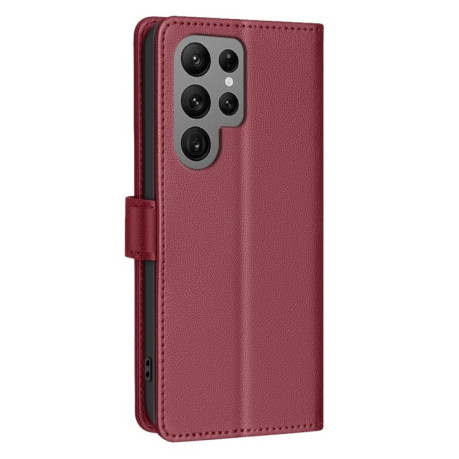 Чохол-книжка RFID Anti-theft Leather  для Samsung Galaxy S25 Ultra 5G - червоний