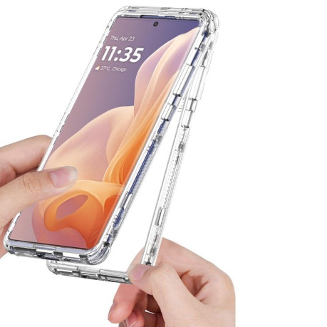 Противоударный чехол Acrylic для Motorola Moto G85 5G - прозрачный