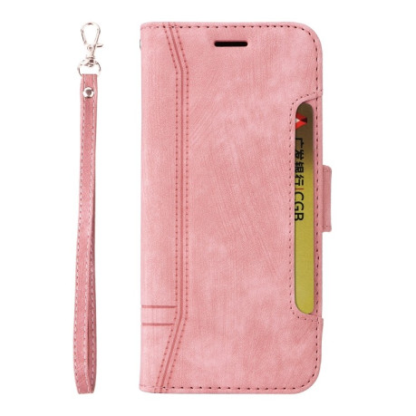 Чохол-книжка BETOPNICE Dual-side Buckle Leather для Vivo V25 / V25e 4G Global - рожевий