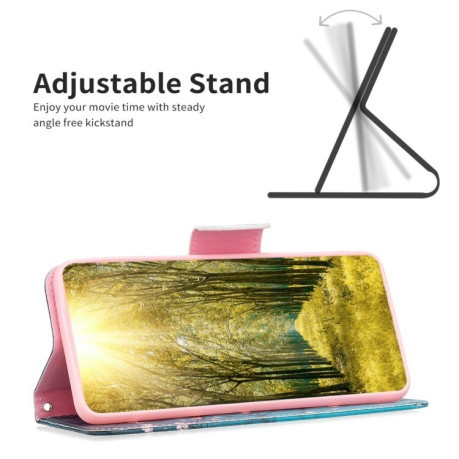 Чохол-книжка Colored Drawing Pattern для Samsung Galaxy A16 - Blossom