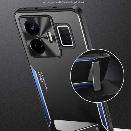 Противоударный чехол Blade Series для Realme GT Neo 5 5G / GT3 5G  - черно-синий