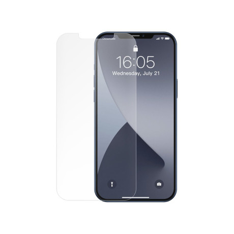 Комплект захисного скла Baseus 0,25 mm для iPhone 12 mini - прозорих