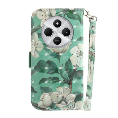 Чохол-книжка 3D Painting для Xiaomi Redmi 14C 4G/Poco C75/Redmi A4 5G - Flower