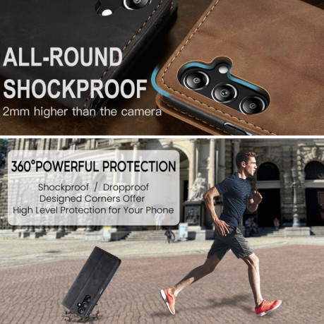 Чохол-книжка CaseMe-013 Multifunctional для Samsung Galaxy A16 5G - чорний