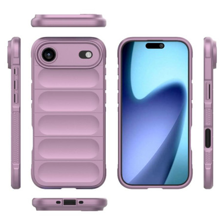Силиконовый чехол Magic Flannel для iPhone Air - фиолетовый