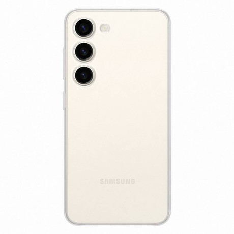 Оригінальний чохол Samsung Soft Clear Cover для Samsung Galaxy S23 - transparent (EF-QS911CTEGWW)