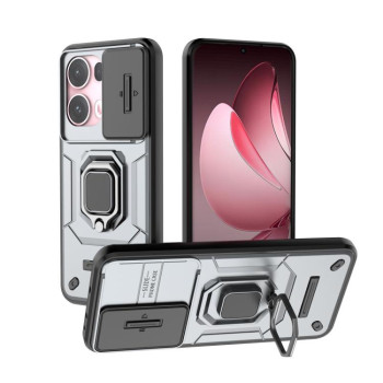 Протиударний чохол Sliding Camshield для OPPO Reno13 Pro 5G Global - сірий