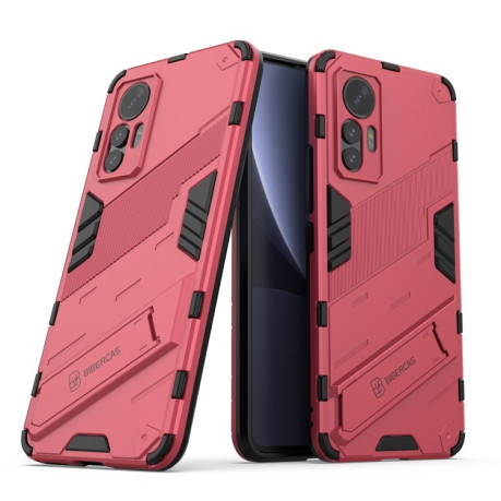 Протиударний чохол Punk Armor для Xiaomi 12 Lite - світло-червоний