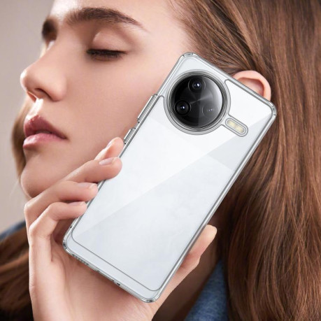 Противоударный чохол Colorful Acrylic Series для Xiaomi Poco F7 Ultra - прозрачный