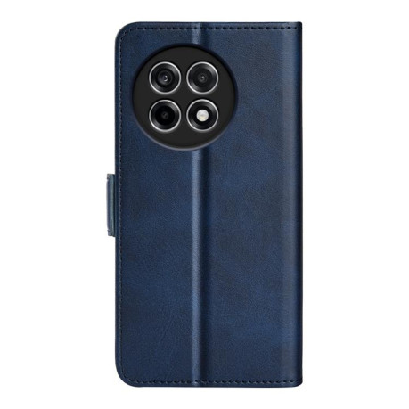 Чехол-книжка Dual-side Magnetic Buckle для OnePlus 13R/Ace 5/Ace 5 Pro - синий