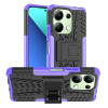 Протиударний чохол Tire Texture на Xiaomi Redmi Note 13 4G - фіолетовий