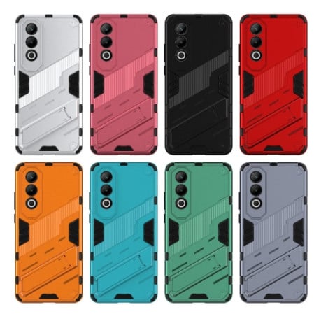 Противоударный чехол Punk Armor на OnePlus Nord CE 4 5G Global - красный