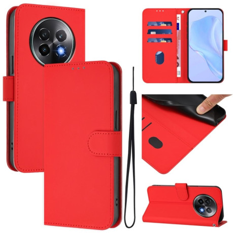 Чехол-книжка Skin Feel S-type для Realme 13+ 5G/13 Pro 5G/13 Pro+ - красный