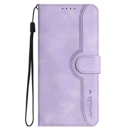 Чохол-книжка Skin Feel Heart Amile для Infinix Hot 50 Pro+ 4G - фіолетовий