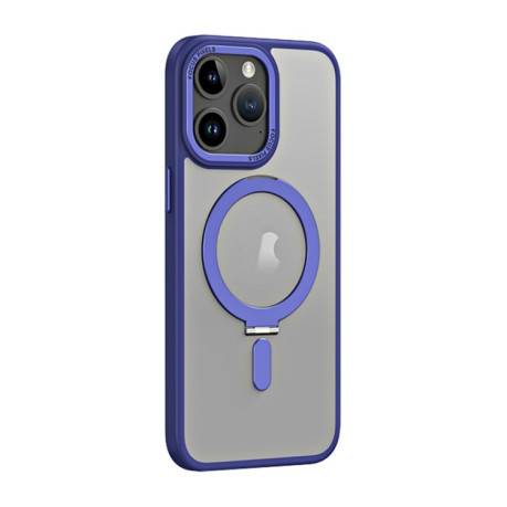 Протиударний чохол Skin Feel MagSafe Magnetic для iPhone 15 Pro Max 5G - синій