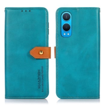 Чохол-книжка KHAZNEH Dual-color Cowhide для OnePlus Nord CE4 Lite - синій