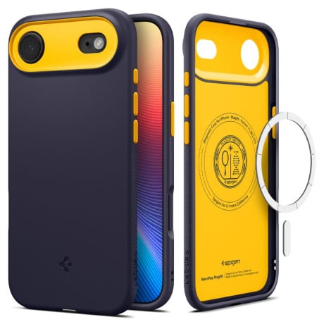Оригінальний чохол Spigen Nano Pop з MagSafe на iPhone Air - Navy Blue