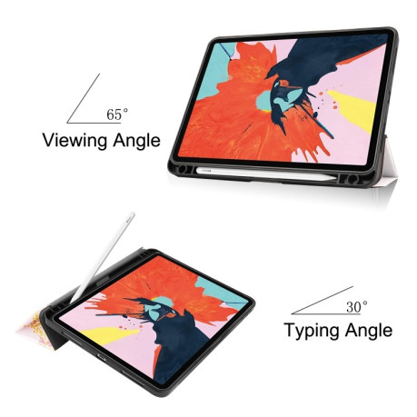 Чехол-книжка Colored Drawing with stylus holder на iPad Air 10.9 2022/2020 - Elf Girl