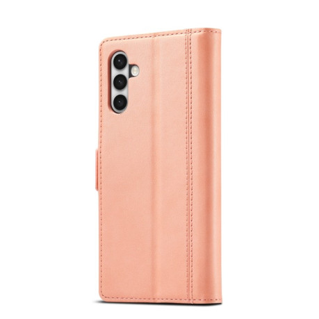 Чохол-книжка LC.IMEEKE Skin-friendly для Samsung Galaxy S23+Plus 5G - рожеве золото