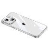 Чохол SULADA TPU Frame + Tempered Glass на iPhone 15 Plus - білий