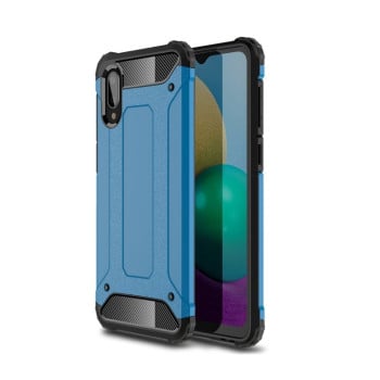 Противоударный чехол Magic Armor на Samsung Galaxy A02 - синий