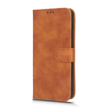 Чехол-книжка Skin Feel Magnetic для OnePlus 11 - коричневый
