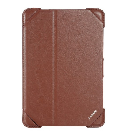 Ультратонкий Шкіряний Чохол i Smile Ultraslim 1.08cm Smart коричневий для iPad Mini, Mini 2, 3