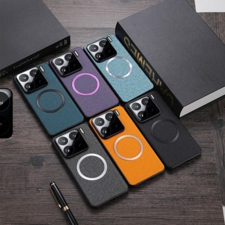 Чохол протиударний CD Magnetic Cloth Texture для Xiaomi 15 - чорний
