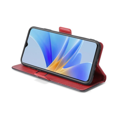 Чехол-книжка Contrast Color для Vivo V25 5G/V25e 5G/X80 Lite - Red+Black