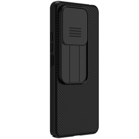 Противоударный чехол NILLKIN Black Mirror Series на Xiaomi Redmi Note 14 5G - черный