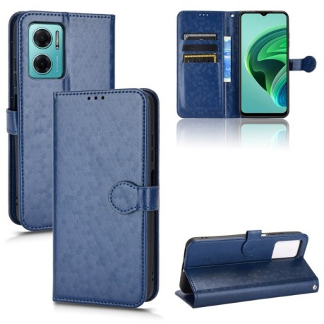 Чехол-книжка Honeycomb Dot для Xiaomi Redmi Note 11E/Redme 10 5G - синий