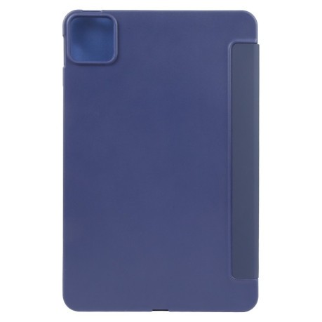 Чохол-книжка Litchi Texture для Xiaomi Pad 7 / Pad 7 Pro - синій