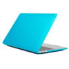 Матовый пластиковый чехол-кейс Escase на Macbook Pro 16 inch — бирюзовый
