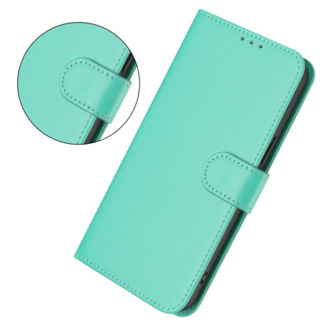 Чохол-книжка з м'яким покриттям (Skin Feel) зі шнурком на Samsung Galaxy A07 4G - зелений