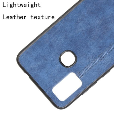 Ударозащитный чехол Sewing Cow Pattern на Samsung Galaxy M51 - синий