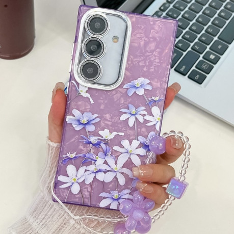 Протиударний чохол Flowers and Plants Series для Samsung Galaxy S25+ 5G - Lilac Flowers