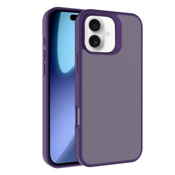 Чохол Kalebol Frosted PC Hybrid TPU для iPhone 17 - фіолетовий