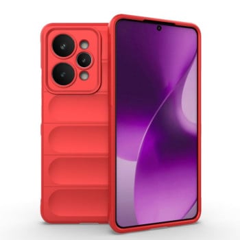 Силиконовый чехол Magic Flannel на Realme 15 Pro 5G Global — красный