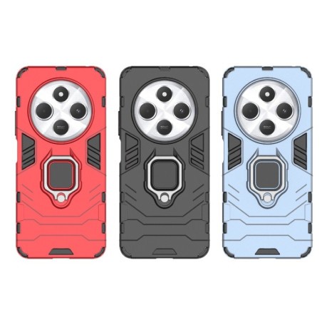 Противоударный чехол HMC 360 Degree Rotating Holder на Xiaomi Redmi 14C 4G/Poco C75/Redmi A4 5G - черный