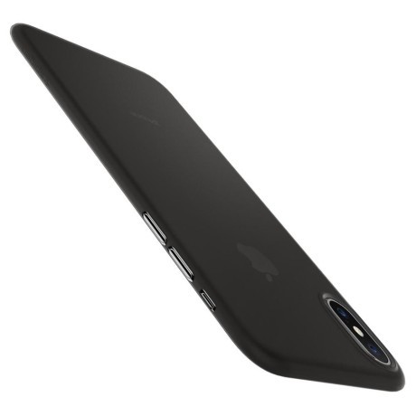 Оригинальный чехол Spigen AirSkin для iPhone XS / X black