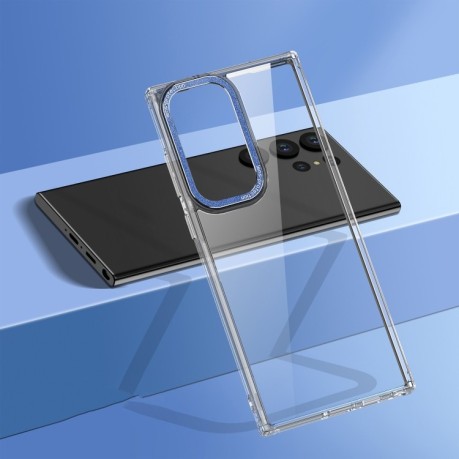 Протиударний чохол Wlons Ice Crystal для Samsung Galaxy S23 Ultra 5G - синій