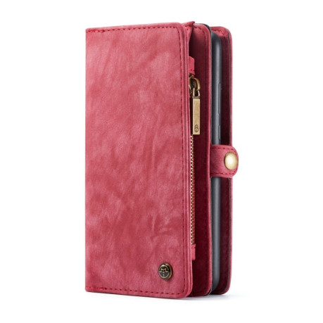 Чохол-гаманець CaseMe 008 Series Zipper Style Samsung Galaxy A52/A52s - червоний