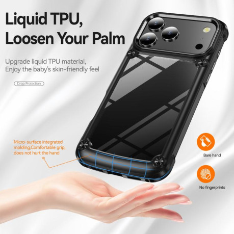 Чохол протиударний Lens Protection на iPhone 17 Pro - чорний