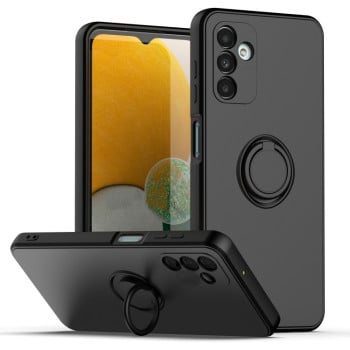 Противоударный чехол Ring Kickstand для  Samsung Galaxy A14 5G - черный