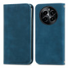 Чехол-книжка Retro Skin Feel Business Magnetic для Realme 12+ Plus - синий