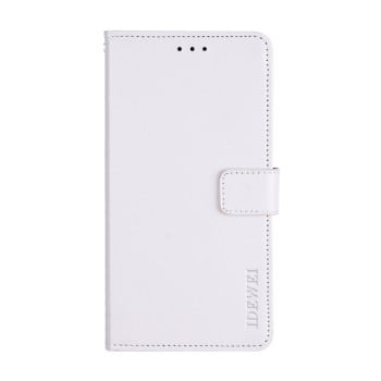 Чехол-книжка idewei Crazy Horse Texture на Xiaomi Redmi Note 10 Pro - белый