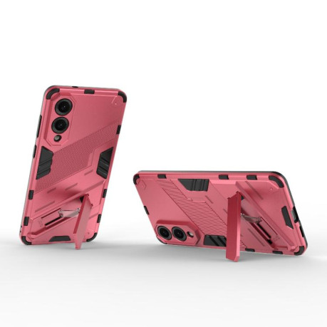 Протиударний чохол Punk Armor для Samsung Galaxy S25 Edge 5G - світло-червоний